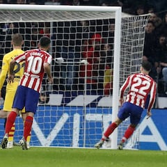 Un Atlético de fogueo: hizo 32 remates a Juve y Barça y 0 goles