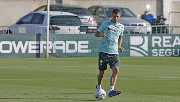 Guido, en un entrenamiento.
