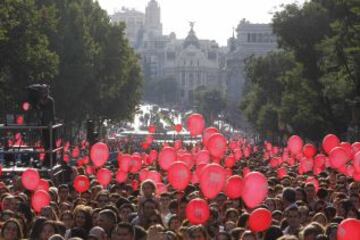 Las imágenes de la concentración de la Puerta de Alcalá