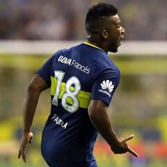 Boca Juniors tendría en cuenta a Fabra para la Copa Libertadores