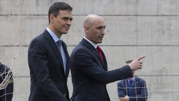 Pedro Sánchez, Luis Rubiales y Gianni Infantino se reunirán este miércoles en La Moncloa