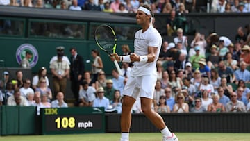 Muller frustra remontada de Nadal y lo elimina de Wimbledon