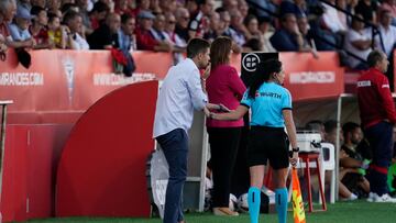 Lisci se mostró contrariado en la rueda de prensa posterior a la derrota frente al Leganés.