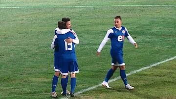 Estos fueron los dos goles de Canales en la noche de su adiós