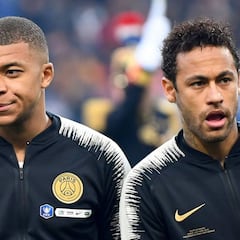 Tres partidos de sanción a Mbappé, que se aleja de la Bota de Oro