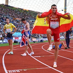 Mariano y Katir, en la 34ª Milla Internacional de Jaén