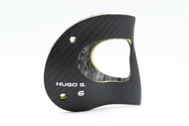Una m¨¢scara personalizada y con materiales de F-1 para Guillam¨®n