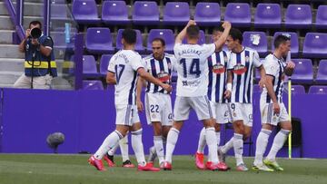 Valladolid. 23/6/2020.
31 jornada de la Liga Santander.
Real Valladolid CF - Getafe CF
PENALTI Y GOL DEL VALLADOLID