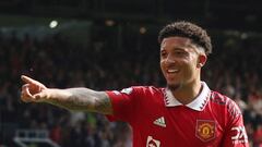 Sancho has been frozen out of the first team by the Red Devils after a public falling out with manager Erik Ten Hag.