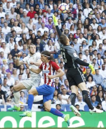 Gareth Bale, Filipe Luis and Oblak