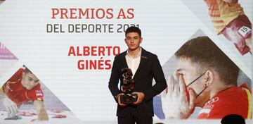 Premio olímpico AS del deporte a Alberto Ginés, oro en escalada en los JJOO deTokio.