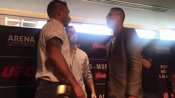 Así fueron los careos previos al UFC México: ¡Tensión total!