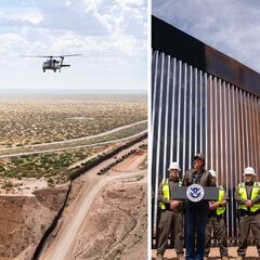 Trump ordena pintar de negro el muro fronterizo con México busca frenar la entrada de migrantes