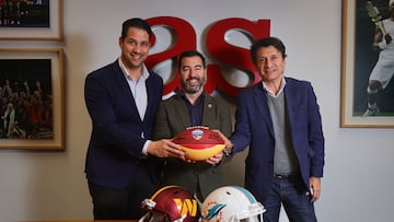 NFL director, Rafa de los Santos, visited the AS newsroom as the starting gun for the league’s arrival in the country.