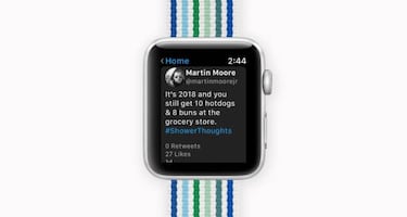 Consulta tus mensajes de Twitter desde el Apple Watch con esta app