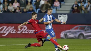 Elgezabal jugando con el Numancia