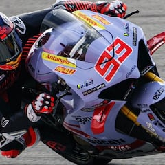 Márquez se prueba con la Ducati