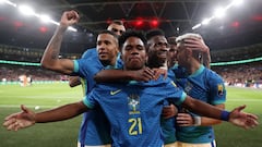 Endrick, a la altura de Neymar