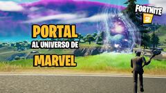 Fortnite: d&oacute;nde encontrar el portal del universo Marvel