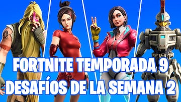 Fortnite Battle Royale: Desaf&iacute;os de la Semana 2 de la Temporada 9