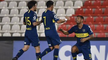 Edwin Cardona complet&oacute; siete anotaciones con la camiseta de Boca Juniors, que siempre gan&oacute; cuando el volante colombiano se report&oacute; en el marcador.