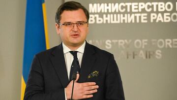 Ukraine's Foreign Minister Dmytro Kuleba