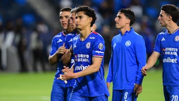 Angel Marquez of Cruz Azul during the match between Cruz Azul and Colorado Rapids as part of Phase One of the Leagues Cup 2025 at Dignity Health Sports Park Stadium on August 07, 2025 in Carson, Los Angeles California, United States.
