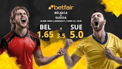Bélgica vs. Suecia: horario, TV, estadísticas, clasificación y pronósticos