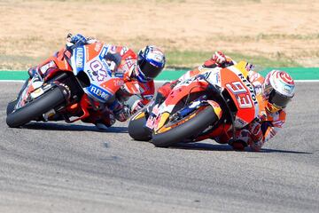 Marc M芍rquez y Dovizioso.