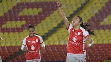Santa Fe derrota a DIM en la Liga Femenina
