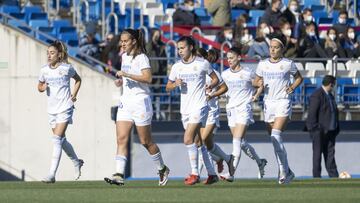 Jugadoras del Real Madrid.
