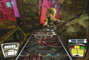 La recreativa de Guitar Hero llegará en 2009