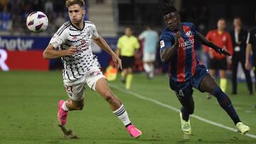 Pablo Ramón, ante el Huesca.