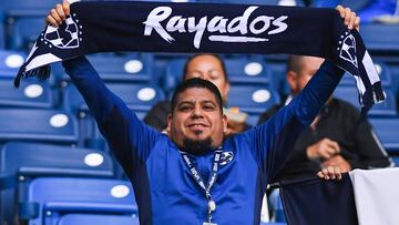   Fans o Aficion during the game Monterrey vs Santos, corresponding to second leg match of Quarterfinals of the Torneo Clausura 2023 of the Liga BBVA MX, at BBVA Bancomer Stadium, on May 13, 2023.

<br><br>

Fans o Aficion  durante el partido Monterrey vs Santos, Correspondiente al partido de Vuelta de Cuartos de Final del Torneo Clausura 2023 de la Liga BBVA MX,en el Estadio BBVA Bancomer, el 13 de Mayo de 2023.