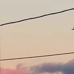 Shocking video shows plane spiraling out of control moments before crashing into a home