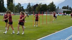 Suiza ya se entrena con todas para soñar: “En el fútbol todo es posible”