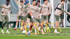 Marcelino, ante la muralla franjiverde