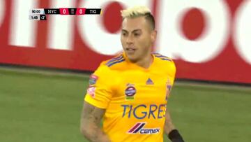 ¡Tras cinco meses! El agónico gol de Edu Vargas en Tigres