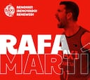 Rafa Martínez renueva y seguirá esta temporada en Manresa