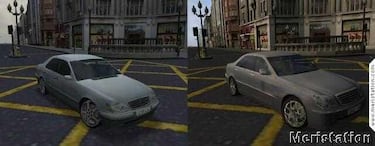 Comparativa fotográfica entre los dos The Getaway