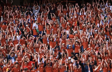 El p¨²blico entregado a Rafa Nadal.