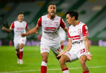 En imágenes la remontada de Santa Fe frente a Cúcuta