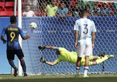 Argentina crash out of Rio after being held by Honduras