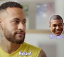 Le preguntan a Neymar quién liga más del tridente y suelta esta indiscreción de Mbappé