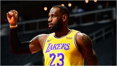NBA: LeBron James reacts to fan altercation in Lakers' win over Hawks