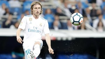 Luka Modric of Real Madrid.