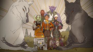 Star Wars Rebels, mural