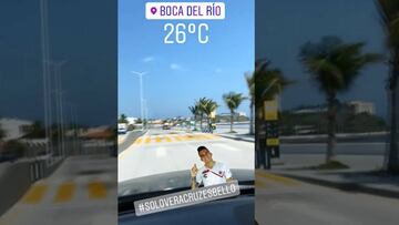 Bryan Carrasco mostró su envidiable paseo por Veracruz