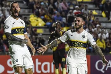 El equipo colombiano igualó 2-2 y quedó muy cerca de la eliminación de la Copa Libertadores. Deberá ganar en la última fecha y esperar una derrota de los argentinos.