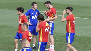 Entrenamiento de la Selección Sub21.